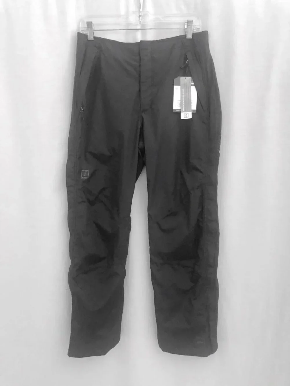 REI Black Waterproof Alpine Lake Rain Snow Pants Women's Size 10 NWT